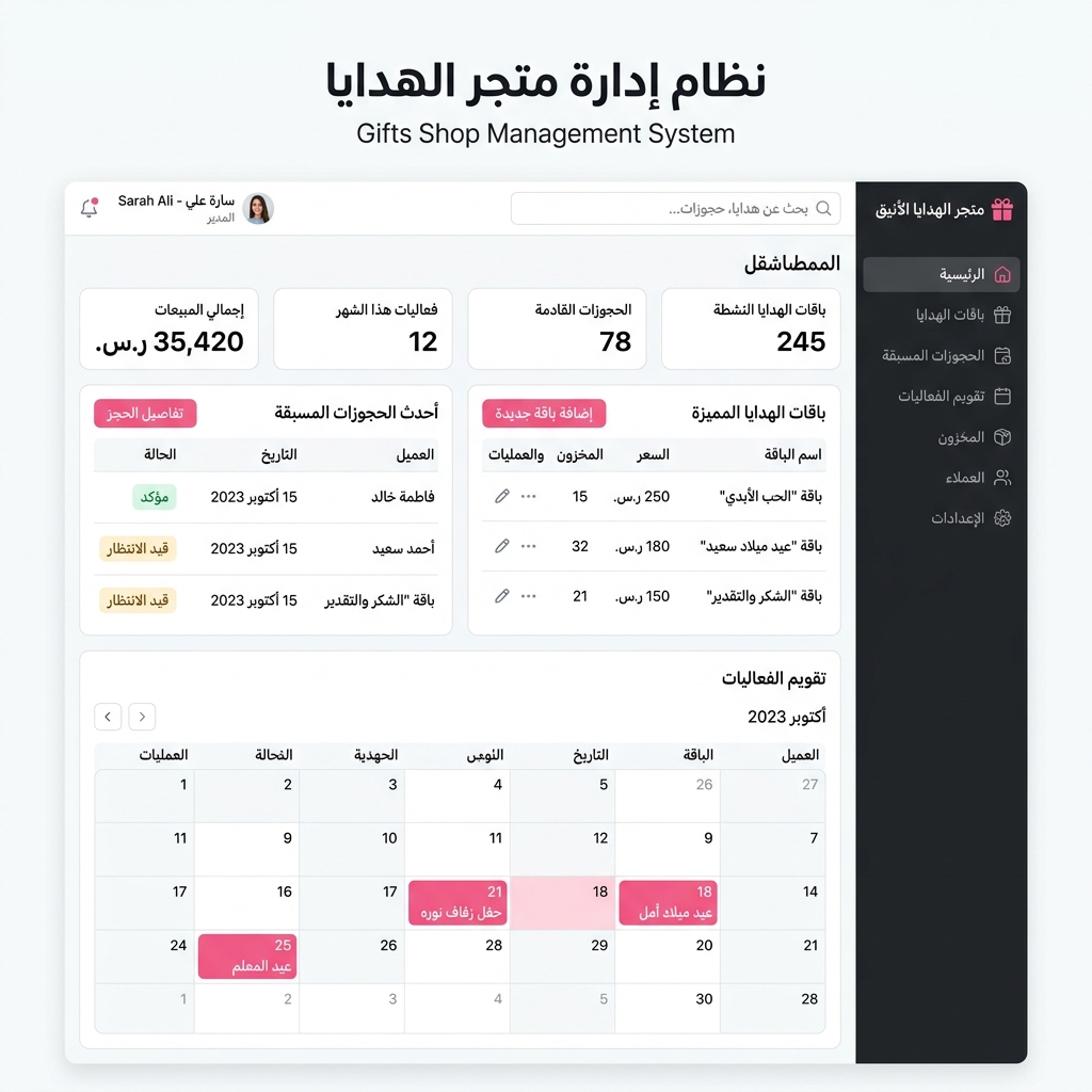 لوحة التحكم